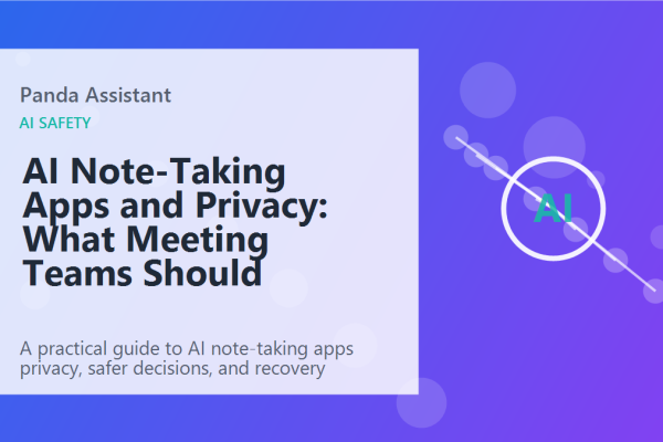 AI Note-Taking Apps and Privacy: What Meeting Teams Should Check featured image