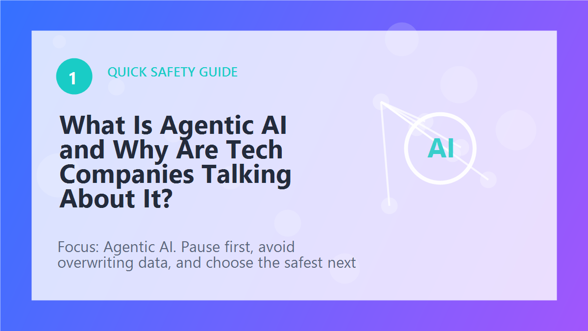 What Is Agentic AI and Why Are Tech Companies Talking About It? article illustration