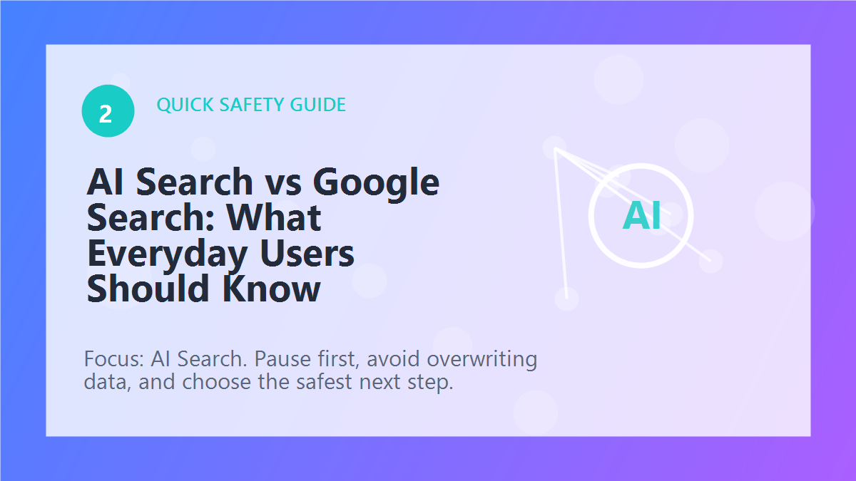 AI Search vs Google Search: What Everyday Users Should Know article illustration