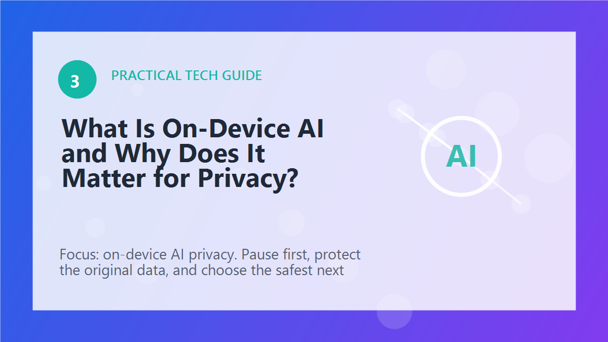 What Is On-Device AI and Why Does It Matter for Privacy? article illustration