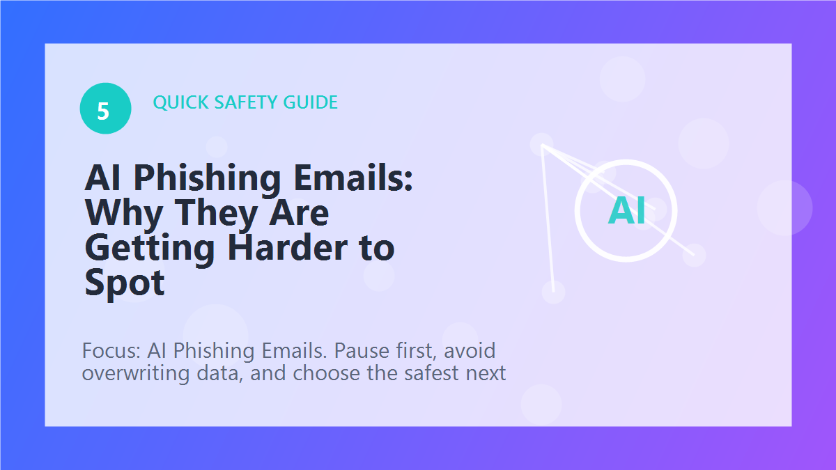 AI Phishing Emails: Why They Are Getting Harder to Spot article illustration