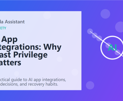 AI App Integrations: Why Least Privilege Matters featured image