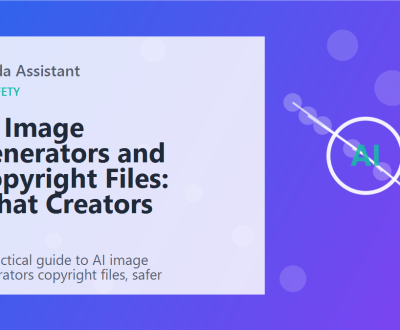 AI Image Generators and Copyright Files: What Creators Should Check featured image AI Image Generators and Copyright Files: What Creators Should Check featured image