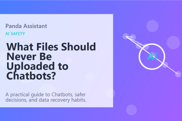 What Files Should Never Be Uploaded to Chatbots? featured image