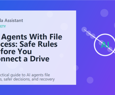 AI Agents With File Access: Safe Rules Before You Connect a Drive featured image AI Agents With File Access: Safe Rules Before You Connect a Drive featured image