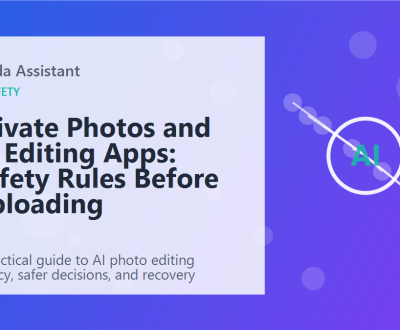 Private Photos and AI Editing Apps: Safety Rules Before Uploading featured image