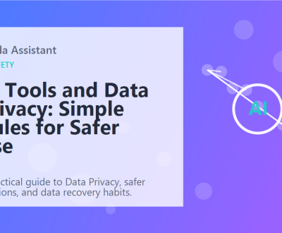 AI Tools and Data Privacy: Simple Rules for Safer Use featured image AI Tools and Data Privacy: Simple Rules for Safer Use featured image