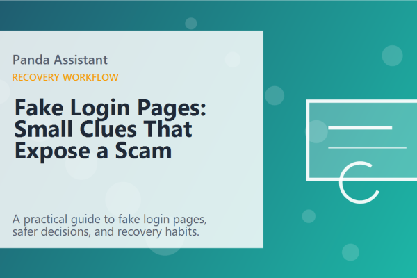 Fake Login Pages: Small Clues That Expose a Scam featured image
