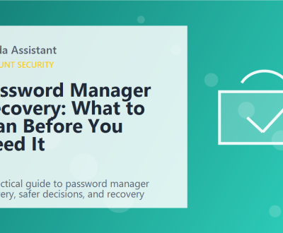 Password Manager Recovery: What to Plan Before You Need It featured image