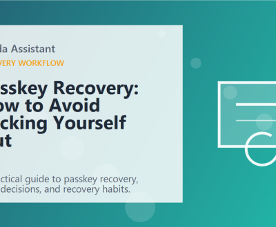 Passkey Recovery: How to Avoid Locking Yourself Out featured image Passkey Recovery: How to Avoid Locking Yourself Out featured image