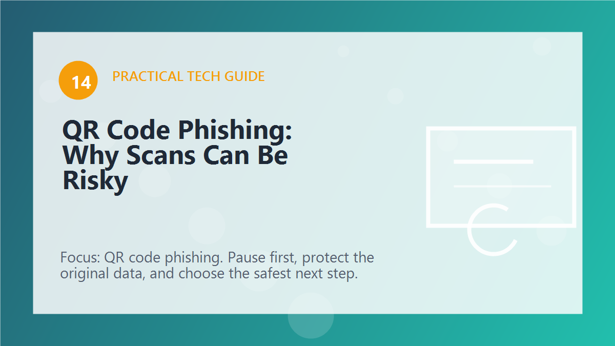 QR Code Phishing: Why Scans Can Be Risky article illustration