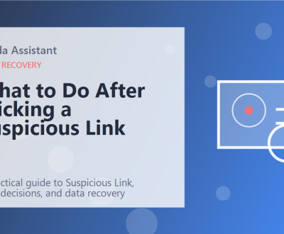 What to Do After Clicking a Suspicious Link featured image