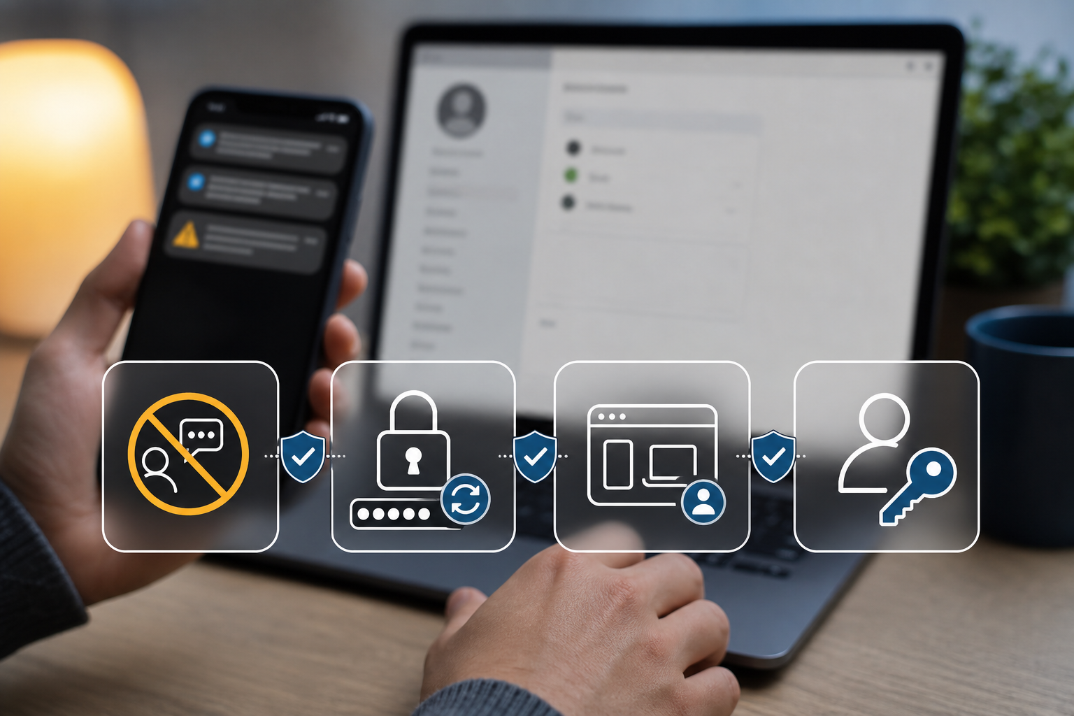 Safe response checklist for unexpected verification codes and login attempts