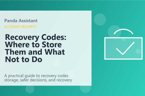 Recovery Codes: Where to Store Them and What Not to Do featured image