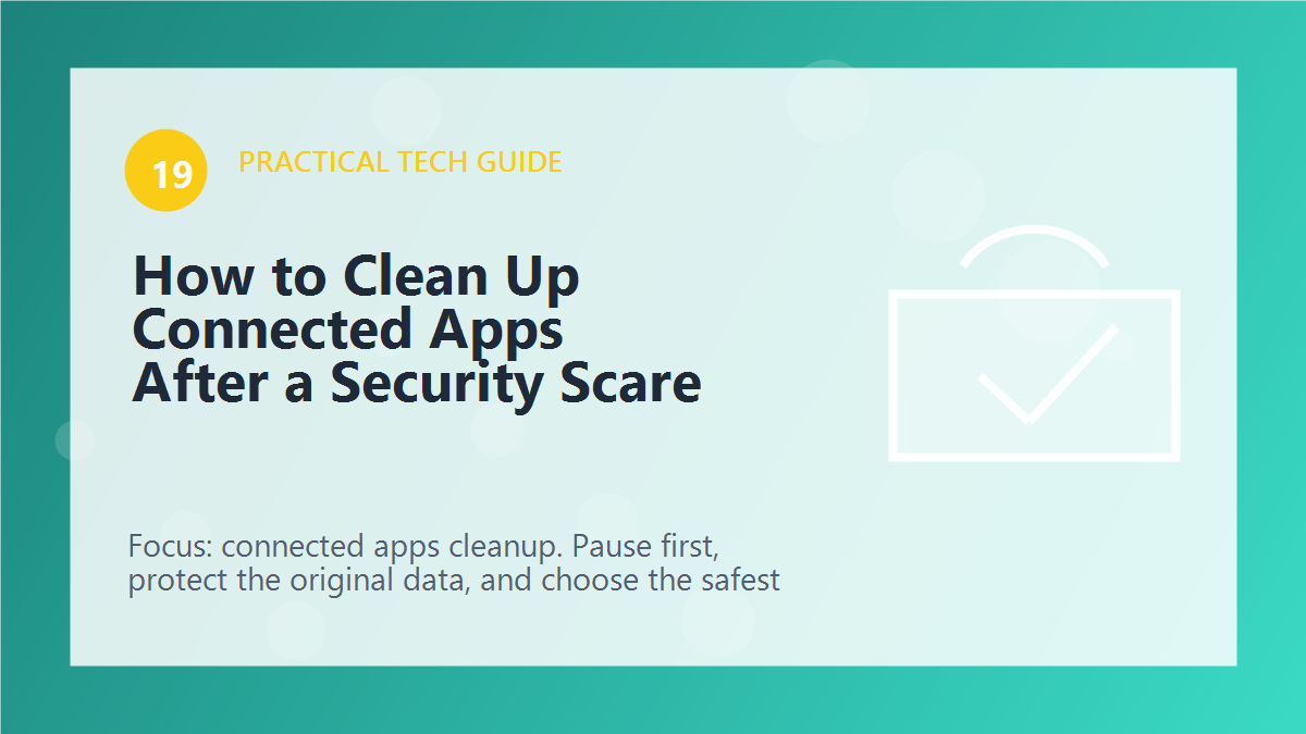 How to Clean Up Connected Apps After a Security Scare article illustration
