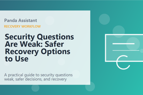 Security Questions Are Weak: Safer Recovery Options to Use featured image