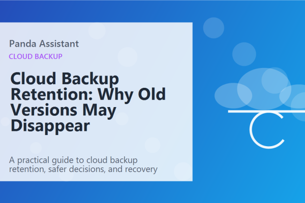 Cloud Backup Retention: Why Old Versions May Disappear featured image