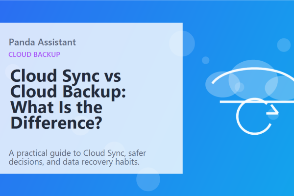 Cloud Sync vs Cloud Backup: What Is the Difference? featured image