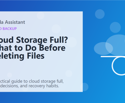 Cloud Storage Full? What to Do Before Deleting Files featured image Cloud Storage Full? What to Do Before Deleting Files featured image