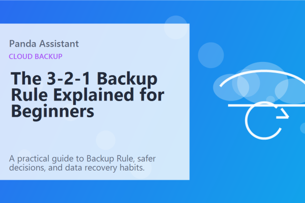 The 3-2-1 Backup Rule Explained for Beginners featured image