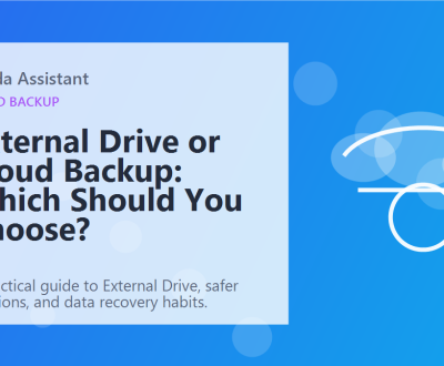 External Drive or Cloud Backup: Which Should You Choose? featured image External Drive or Cloud Backup: Which Should You Choose? featured image