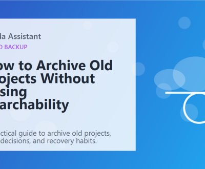 How to Archive Old Projects Without Losing Searchability featured image How to Archive Old Projects Without Losing Searchability featured image