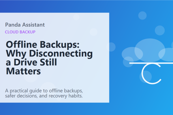 Offline Backups: Why Disconnecting a Drive Still Matters featured image