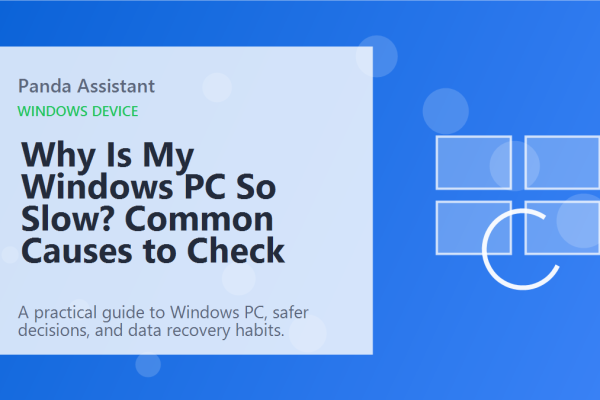 Why Is My Windows PC So Slow? Common Causes to Check featured image