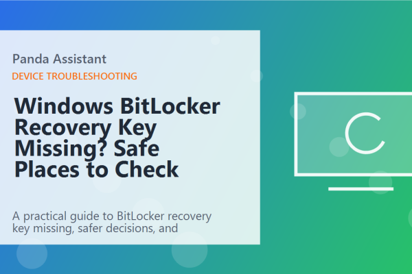 Windows BitLocker Recovery Key Missing? Safe Places to Check First featured image