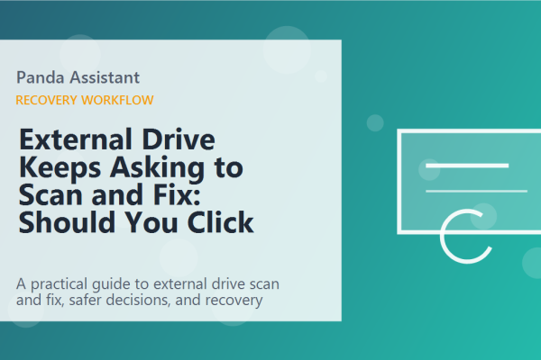 External Drive Keeps Asking to Scan and Fix: Should You Click featured image