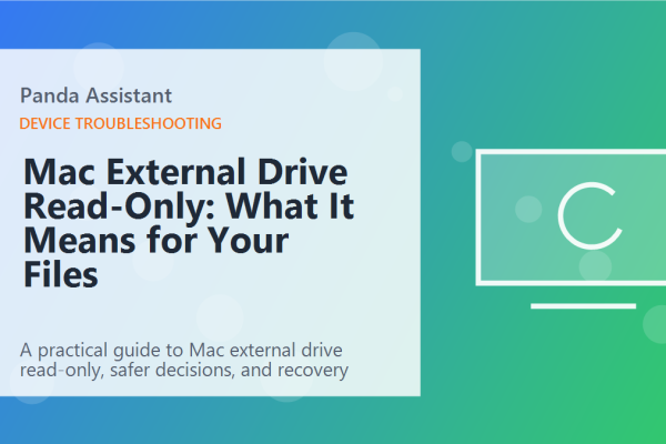 Mac External Drive Read-Only: What It Means for Your Files featured image