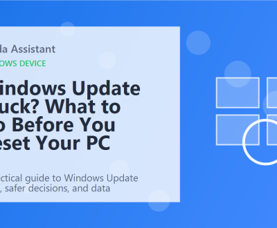 Windows Update Stuck? What to Do Before You Reset Your PC featured image Windows Update Stuck? What to Do Before You Reset Your PC featured image