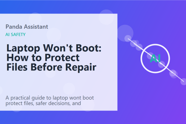 Laptop Won't Boot: How to Protect Files Before Repair featured image