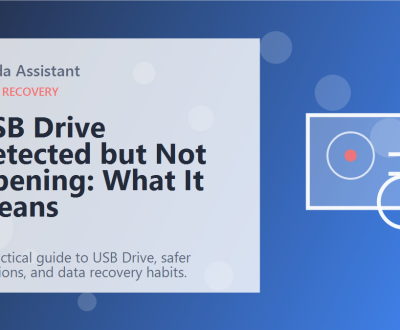 USB Drive Detected but Not Opening: What It Means featured image USB Drive Detected but Not Opening: What It Means featured image