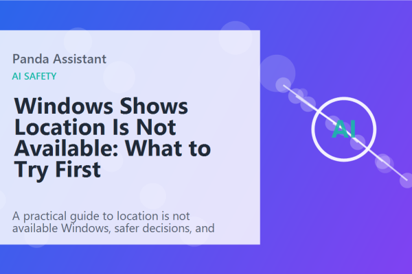 Windows Shows Location Is Not Available: What to Try First featured image