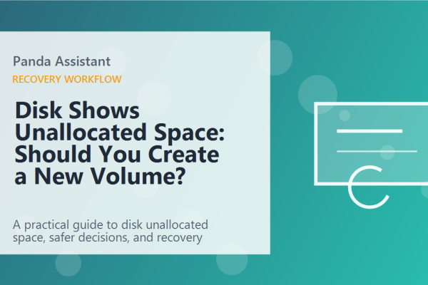 Disk Shows Unallocated Space: Should You Create a New Volume? featured image