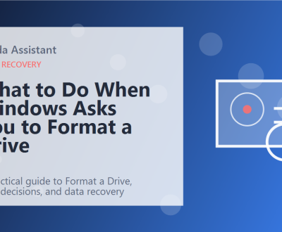 What to Do When Windows Asks You to Format a Drive featured image What to Do When Windows Asks You to Format a Drive featured image