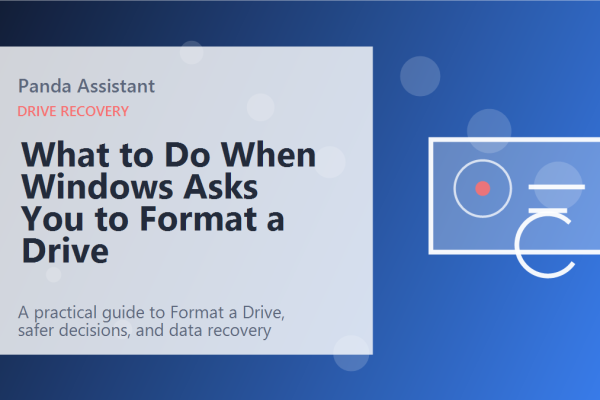What to Do When Windows Asks You to Format a Drive featured image