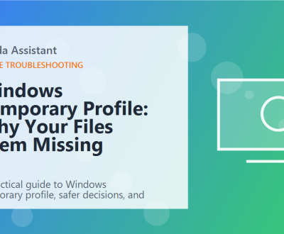 Windows Temporary Profile: Why Your Files Seem Missing featured image