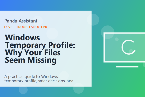 Windows Temporary Profile: Why Your Files Seem Missing featured image