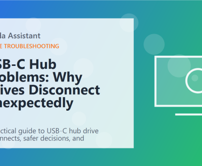 USB-C Hub Problems: Why Drives Disconnect Unexpectedly featured image