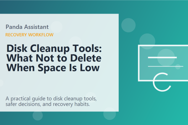 Disk Cleanup Tools: What Not to Delete When Space Is Low featured image