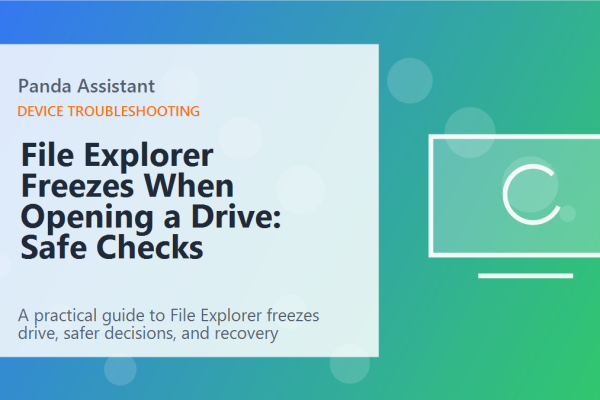 File Explorer Freezes When Opening a Drive: Safe Checks featured image