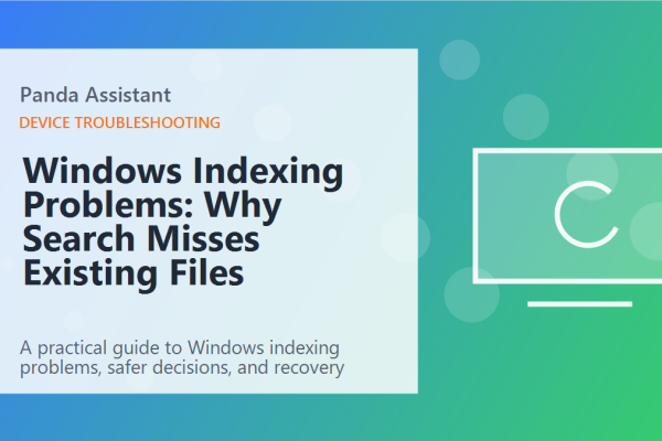 Windows Indexing Problems: Why Search Misses Existing Files featured image