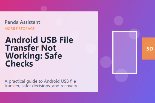 Android USB File Transfer Not Working: Safe Checks featured image