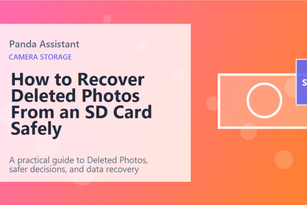 How to Recover Deleted Photos From an SD Card Safely featured image