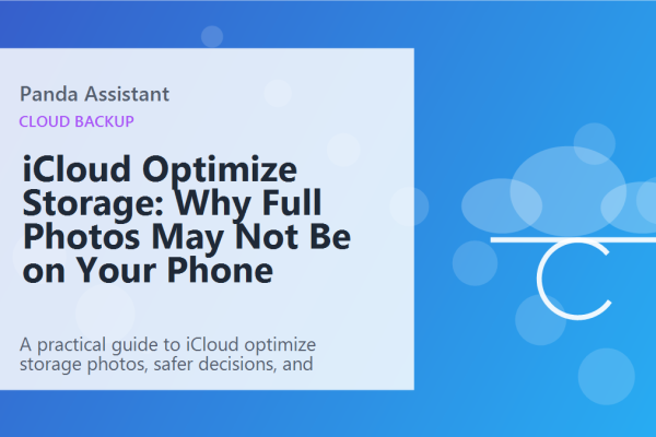iCloud Optimize Storage: Why Full Photos May Not Be on Your Phone featured image