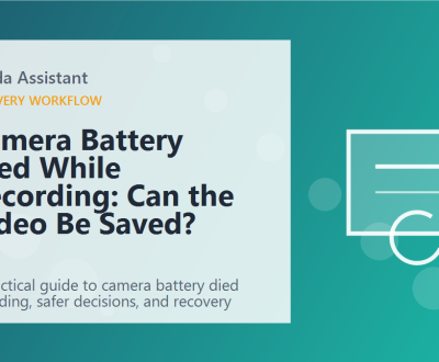 Camera Battery Died While Recording: Can the Video Be Saved? featured image