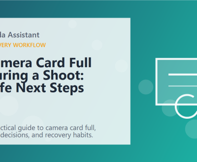 Camera Card Full During a Shoot: Safe Next Steps featured image