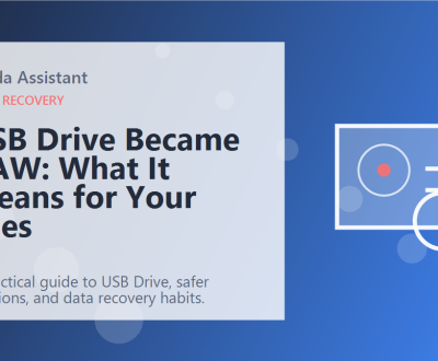 USB Drive Became RAW: What It Means for Your Files featured image